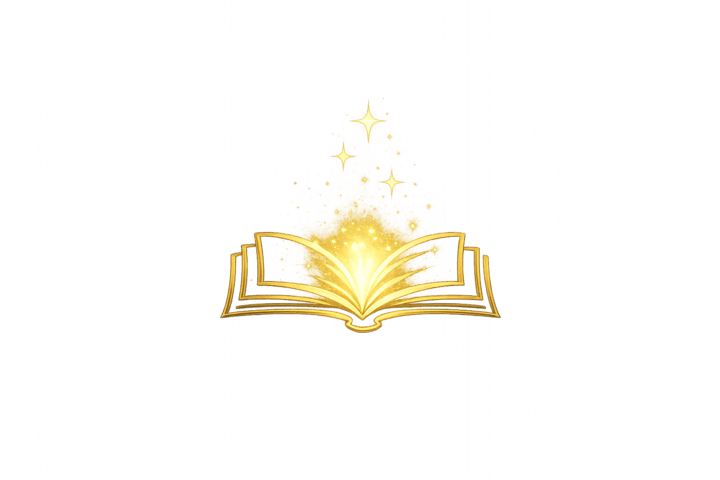 Волшебная раскрытая книга